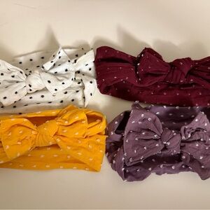 Baby Bling Polka Dot Headband Set
